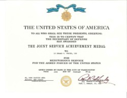 Joint Service Achievement Medal Joint Service Achievement Medal