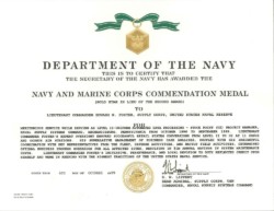 Navy Commendation Medal from Active Duty Navy Commendation Medal from Active Duty