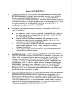 Membership Change Paper Membership Change Paper