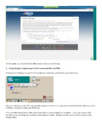 Directions for Using WebEx to do Remote Troubleshooting, page 5 Directions for Using WebEx to do Remote Troubleshooting, page 5