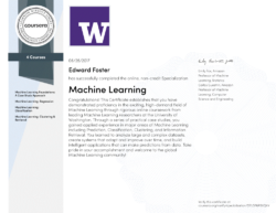 Machine Learning Specialization Machine Learning Specialization